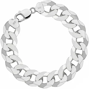 Bransoletka Srebrna Pancerka Męska Pełna Diamentowana 1,40 cm Grawer Gratis - Bransolety męskie Bransoletka Srebrna Pancerka Męska Pełna Diamentowana 1,40 cm Grawer Gratis - Bransolety męskie - miniaturka - grafika 1