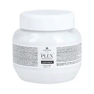 Maski do włosów - KALLOS PLEX BOND BUILDER Maska do włosów z białkiem roślinnym i kompleksem peptydów 270ml - miniaturka - grafika 1