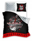 Pościel dla dzieci - POŚCIEL bawełniana MUZYKA Rock and roll GITARA 160x200 cm - miniaturka - grafika 1