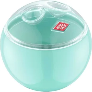 Wesco pojemnik do przechowywania Mini Ball świeże kontener w oryginalnym opakowaniu, miętowy, 12.5 x 12.5 x 11.9 cm 223 501-51 - Pudła i pojemniki do przechowywania - miniaturka - grafika 1