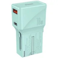 Ładowarki do telefonów - Baseus Ładowarka Adapter Eu Us Uk Qc 3.0 Pd Usb/c - miniaturka - grafika 1