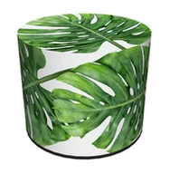 Pufy i podnóżki - Intesi Pufa dekoracyjna Monstera - miniaturka - grafika 1