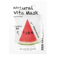 Maseczki do twarzy - Too cool for school Too cool for school Pielęgnacja twarzy Natural Vita Mask Hydrating B5/Watermelon) - miniaturka - grafika 1