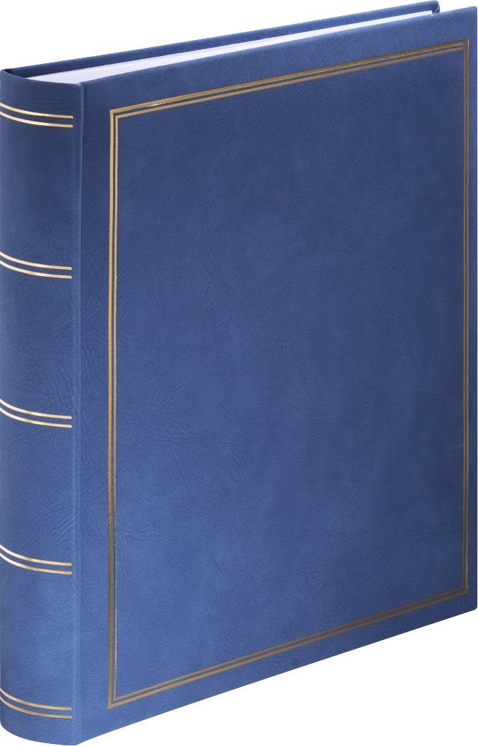 Hama Hama Super-Jumbo London 34x35 80 white pages blue 7156