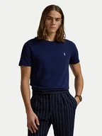 Koszulki męskie - Polo Ralph Lauren T-Shirt 710671438404 Granatowy Slim Fit - miniaturka - grafika 1