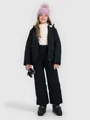 Spodnie narciarskie - 4F Spodnie narciarskie membrana 8000 dziewczęce - czarne 152 (11-12 lat) - miniaturka - grafika 1