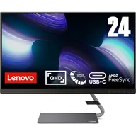 Monitory - Lenovo Q24h-10 66A8GAC6EU Czarny - miniaturka - grafika 1