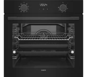 Piekarniki do zabudowy - MPM 63-BO-30 Termoobieg AirFry Czarne szkło - miniaturka - grafika 1