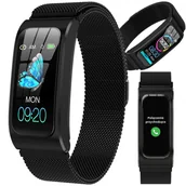 Smartwatch - Smartwatch Artnico AK12 czarny - miniaturka - grafika 1
