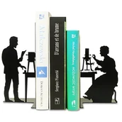 Podpórki do książek - Podpórki Pierre i Marie Curie - miniaturka - grafika 1