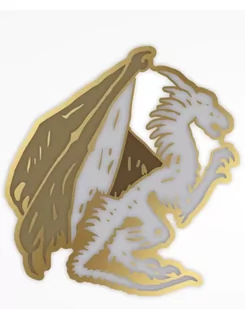 Przypinka Heroes of Might & Magic III - Dragon Pin (Bone Dragon) - Gadżety dla graczy - miniaturka - grafika 1