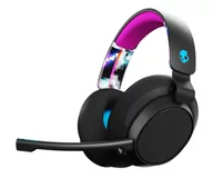 Słuchawki - Skullcandy SLYR Wired Multiplatform Black DigiHype czarno-różowe S6SYY-P003 - miniaturka - grafika 1