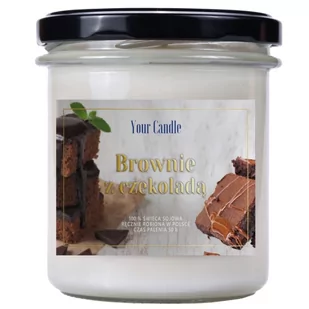 Lumarko Świeca Sojowa Brownie Z Czekoladą 300 ML! - Świece - miniaturka - grafika 1