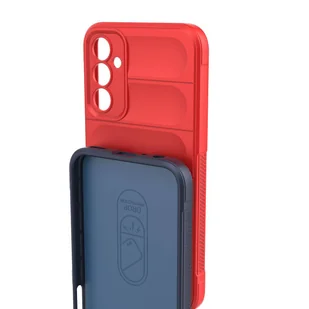 Magic Shield Case etui do Samsung Galaxy A24 4G elastyczny pancerny pokrowiec czerwone - Etui i futerały do telefonów - miniaturka - grafika 10
