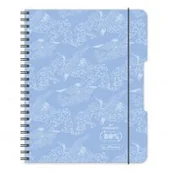 Zeszyty szkolne - Herlitz Brulion na spirali A5 kratka 80 kartek 2 szt. - miniaturka - grafika 1