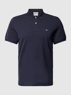Koszulki męskie - Koszulka polo z wyhaftowanym logo model ‘SHIELD’ - miniaturka - grafika 1