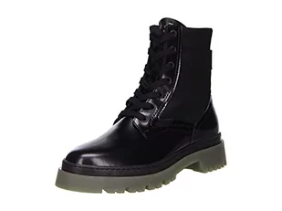 GANT FOOTWEAR Damskie kozaki ALIGREY półdługie, czarne/oliwkowe, 36 EU - Kozaki damskie - miniaturka - grafika 1