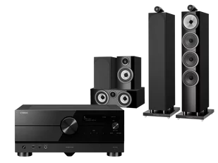 Kino domowe Yamaha RX-A4A (czarny) + 702 S3 + 707 S3 + HTM72 S3 (czarny) - Kino domowe - miniaturka - grafika 1
