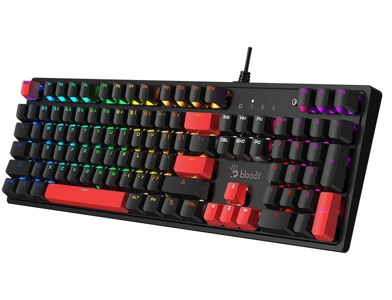 A4TECH BLOODY S520N Fire Black BLMS RED Plus Switch A4TKLA47737
