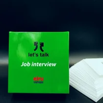 Karty konwersacyjne mini Job interview - Książki do nauki języka angielskiego - miniaturka - grafika 1