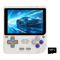 Konsole i gry retro - Ręczna konsola do gier Powkiddy V10, karta TF 128GB ponad 10000 gier, ekran IPS 3,5 cali - Beżowy - miniaturka - grafika 1