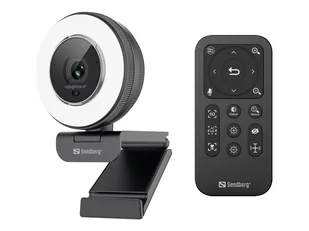 SANDBERG Streamer USB Webcam Pro Elite - Kamery internetowe - miniaturka - grafika 1
