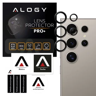 Szkło do Samsung Galaxy S24 Ultra nakładka na aparat obiektyw obiektywy aparatu Alogy Lens Protector PRO+ osłona ochronna - Etui i futerały do telefonów - miniaturka - grafika 6