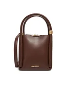 Torebki damskie - Gino Rossi Torebka CEO-SADE-LX10152 Brązowy - miniaturka - grafika 1