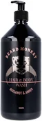 Szampony dla mężczyzn - Beard Monkey Hair & Body Wash Bergamot & Amber (1000ml) - miniaturka - grafika 1