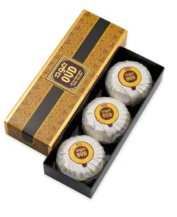 ZESTAW OUD LUXURY ROYAL 3X125G MYDŁO W KOSTCE PREMIUM ARABSKIE Z DUBAJU - Mydła ZESTAW OUD LUXURY ROYAL 3X125G MYDŁO W KOSTCE PREMIUM ARABSKIE Z DUBAJU - Mydła - miniaturka - grafika 1