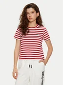 Koszulki i topy damskie - KARL LAGERFELD T-Shirt A1W17099 Czerwony Regular Fit - miniaturka - grafika 1
