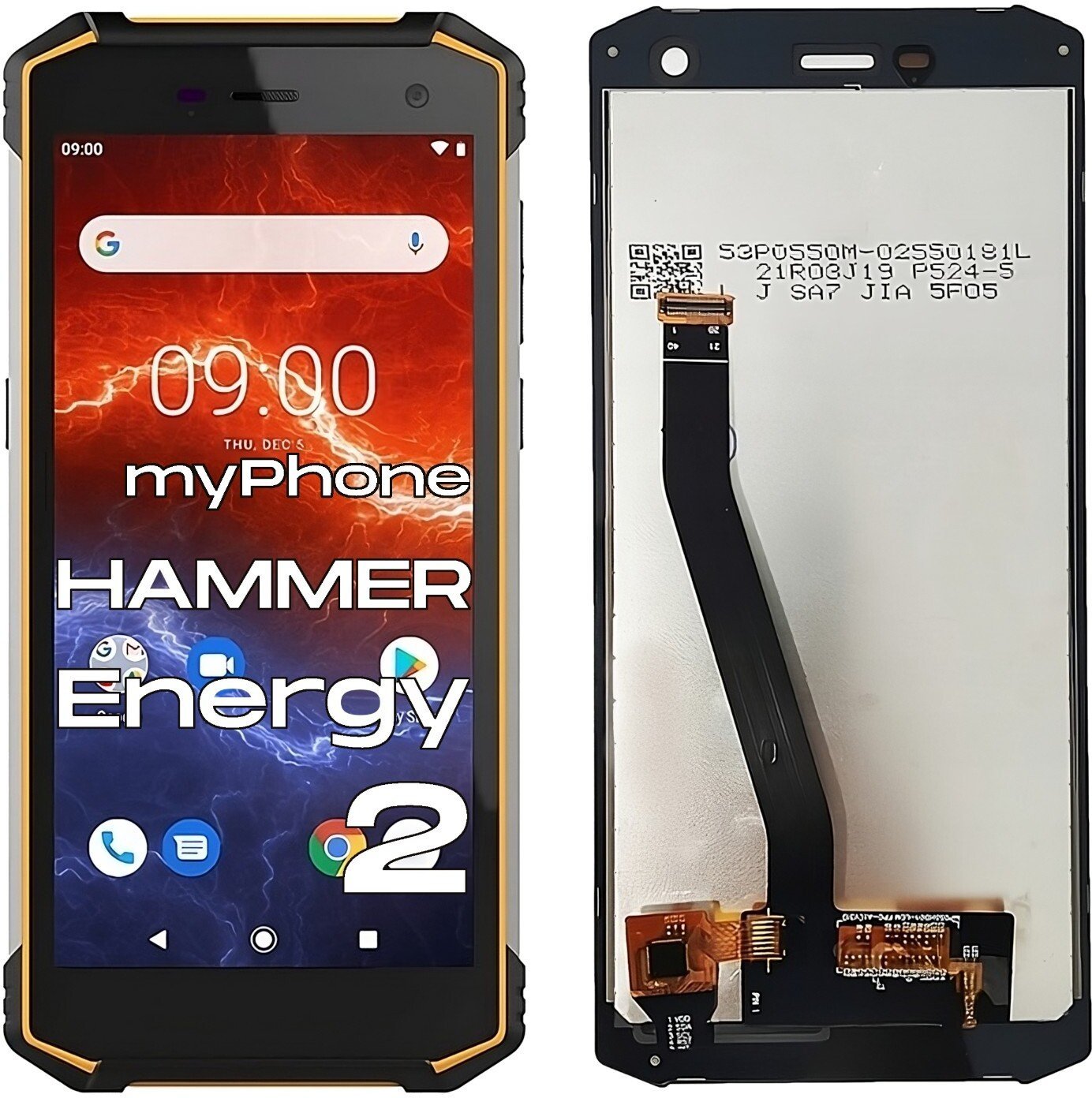 Wyświetlacz do Hammer Energy 2 LCD Ekran