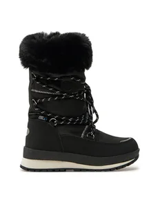 Leaf Śniegowce Ysby LYSBY201I Czarny - Buty dla dziewczynek - miniaturka - grafika 1