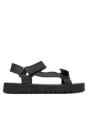 Sandały damskie - JENNY Sandały CT0613-71 Czarny - miniaturka - grafika 1