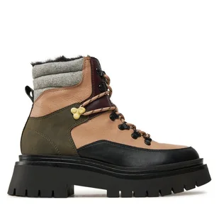 Botki Pepe Jeans PLS50526 Beżowy - Botki damskie - miniaturka - grafika 1