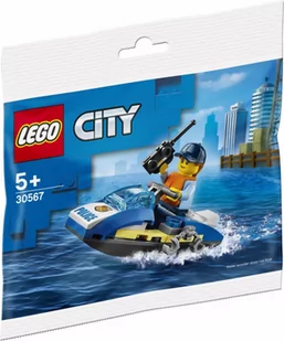 LEGO Klocki City Policyjny skuter wodny 30567 - Klocki - miniaturka - grafika 1