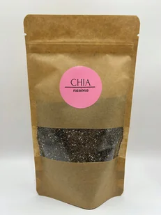 NASIONA CHIA 1000G DELIFRUITS NATURALNE WYSOKA JAKOŚĆ - Ziarna i nasiona roślin strączkowych - miniaturka - grafika 1