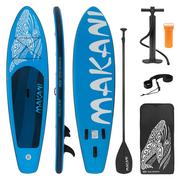 Deski SUP - Deska surfingowa Stand Up Paddle Board Niebieski Makani 320x82x15cm - miniaturka - grafika 1