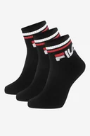Skarpetki damskie - Fila F9398-AW24 (3-pack) Czarny - miniaturka - grafika 1