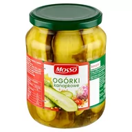 Warzywa w marynacie - Mosso Ogórki kwaszone 680 g - miniaturka - grafika 1