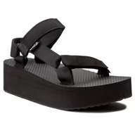 Sandały damskie - Teva Sandały Flatform Universal 1008844 Black - miniaturka - grafika 1
