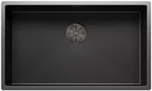 Zlewozmywaki - Zlewozmywak stalowy BLANCO Claron 700-U Ciemna stal 527835 - miniaturka - grafika 1