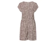 Kombinezony - esmara® Kombinezon damski (Brązowy we wzory, M(40/42)) - miniaturka - grafika 1