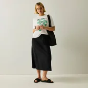 Sukienki i spódnice sportowe - Regatta Life Spódnica damska Flamenca Black, Cotton, Rozmiar: 14 - miniaturka - grafika 1