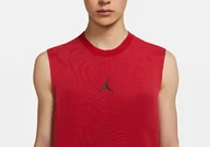 Koszulki męskie - Nike Air Jordan Dri-Fit Air Sleeveless Top Gym Red - miniaturka - grafika 1