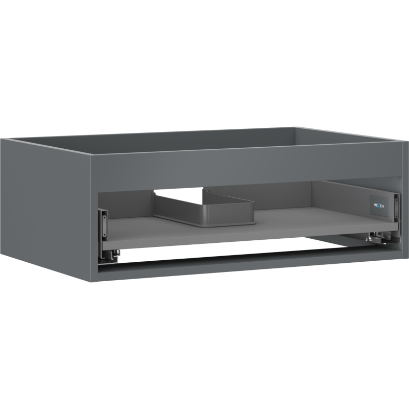 Mexen Box-A korpus szafki podumywalkowej 70 cm, 1 szuflada, grafit mat - 91AX0-0700-235-1-66