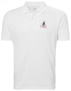 Koszulka męska HELLY HANSEN KOSTER POLO - White - M - Koszulki męskie - miniaturka - grafika 1
