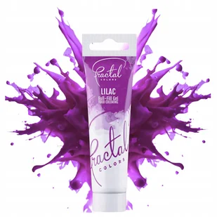 Barwnik spożywczy w żelu fioletowy do tortu fractal lilac TUBKA 30g - Dodatki do ciast w proszku - miniaturka - grafika 1