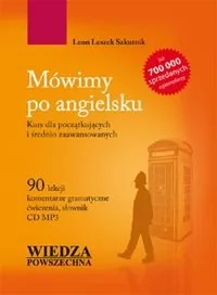 Wiedza Powszechna Mówimy po angielsku + CD - Leon Leszek Szkutnik - Książki do nauki języka angielskiego - miniaturka - grafika 1