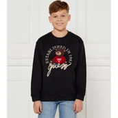 Bluzy dla chłopców - Guess Bluza | Oversize fit - miniaturka - grafika 1